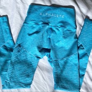 Alphalete R6 Revival leggings Cayman Blue